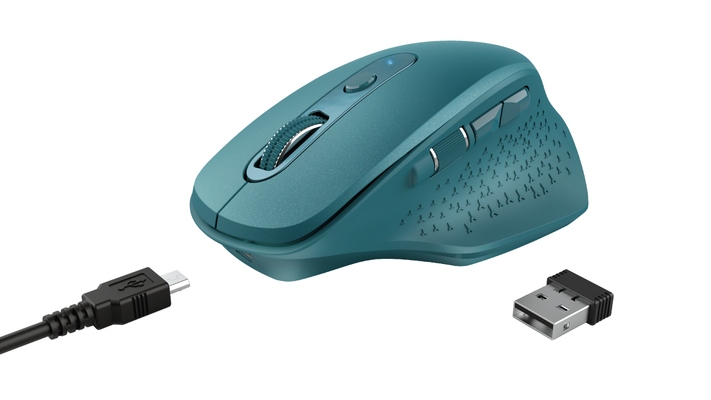 Trust Ozaa Rechargeable Wireless Mouse Blue