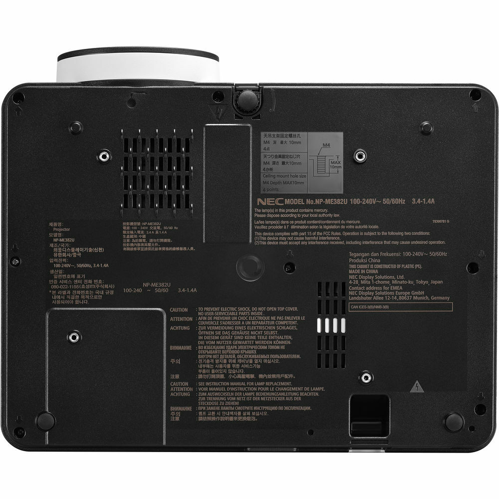NEC ME382U LCD WUXGA 3800Lum