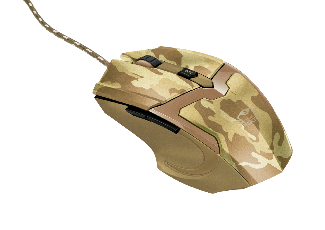 Trust Gaming GXT 101D GAV Mouse Brown
