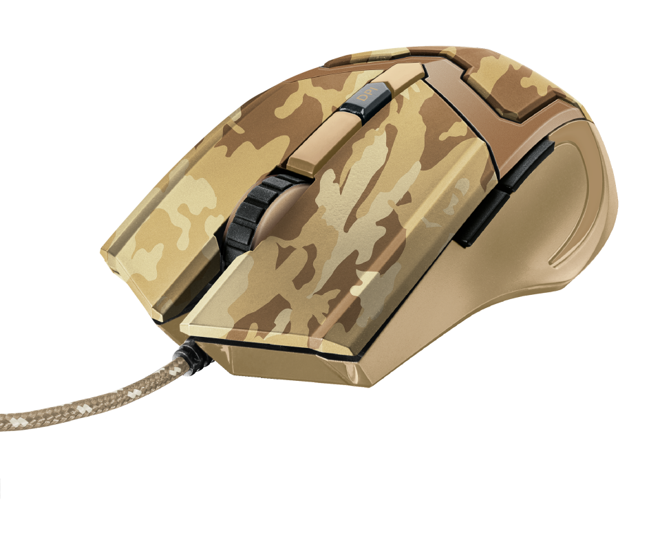 Trust Gaming GXT 101D GAV Mouse Brown
