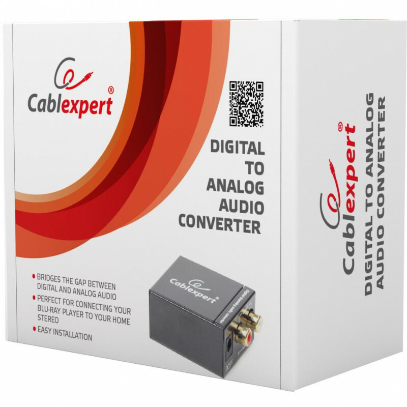 Cablexpert DSC-OPT-RCA-001 Digital to analog audio converter
