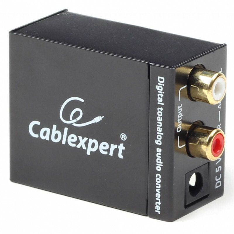 Cablexpert DSC-OPT-RCA-001 Digital to analog audio converter