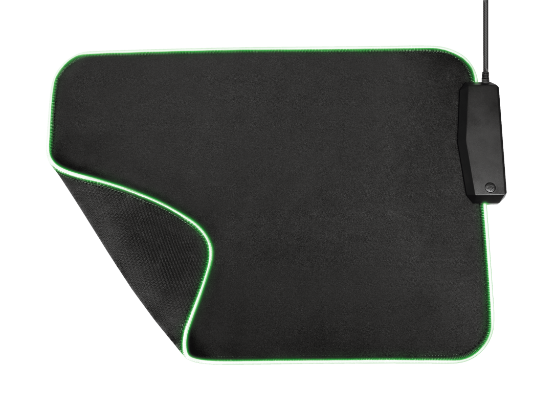 Trust Gaming GXT 765 Glide-Flex RGB Mouse Pad with USB Hub RGB