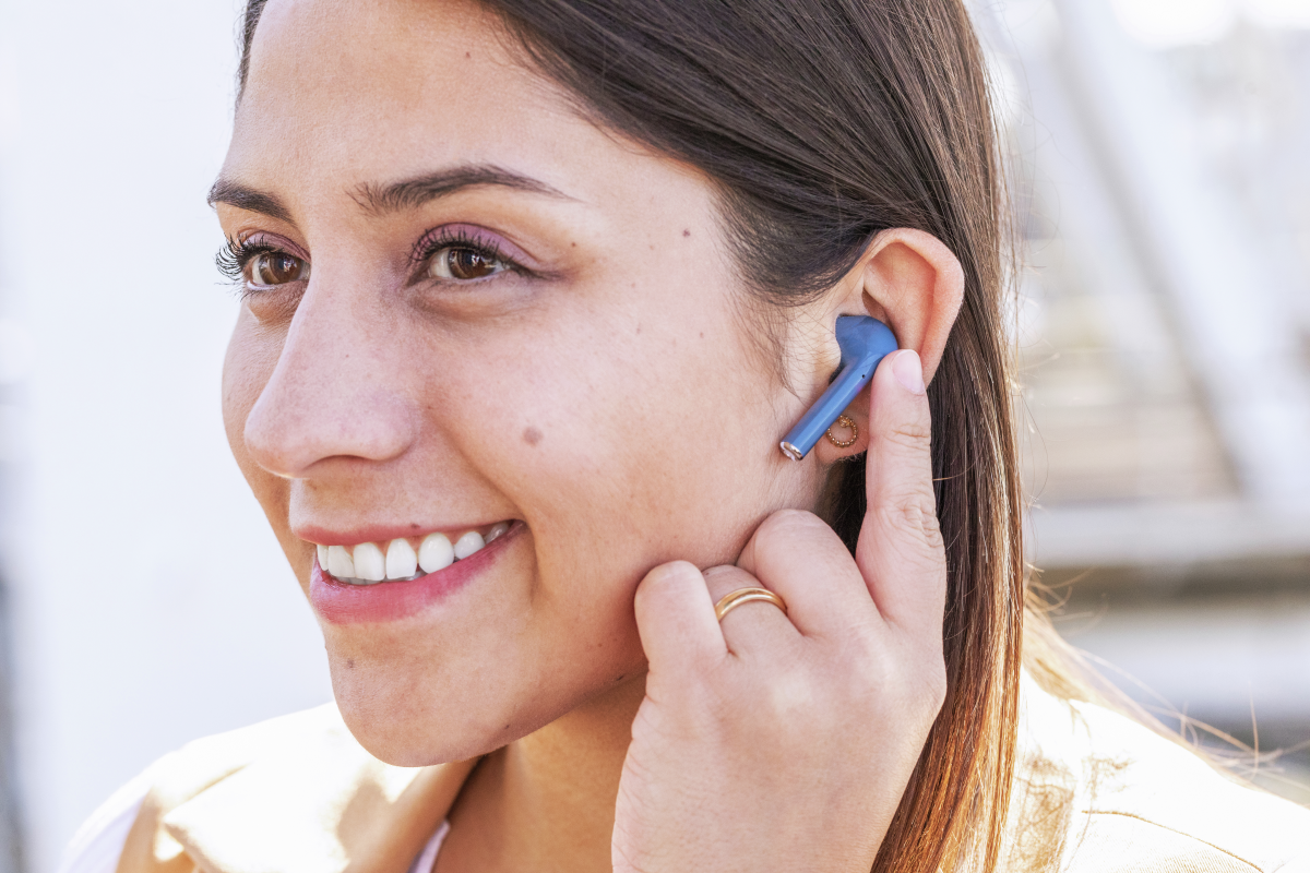 Trust Nika Touch Bluetooth Wireless TWS Earphone Blue