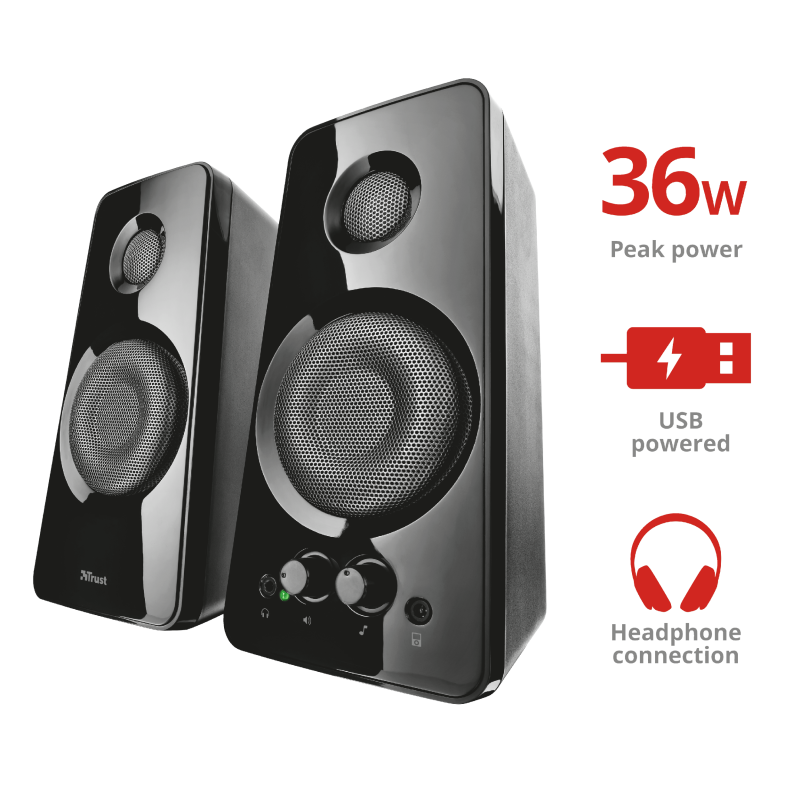 Trust Tytan / 2.0 / 36W Black