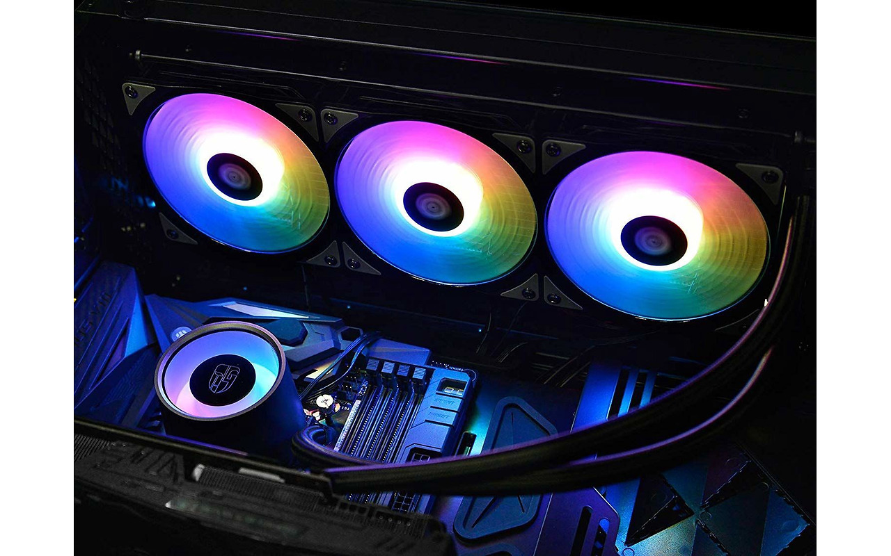 Deepcool CASTLE 360RGB V2 Black