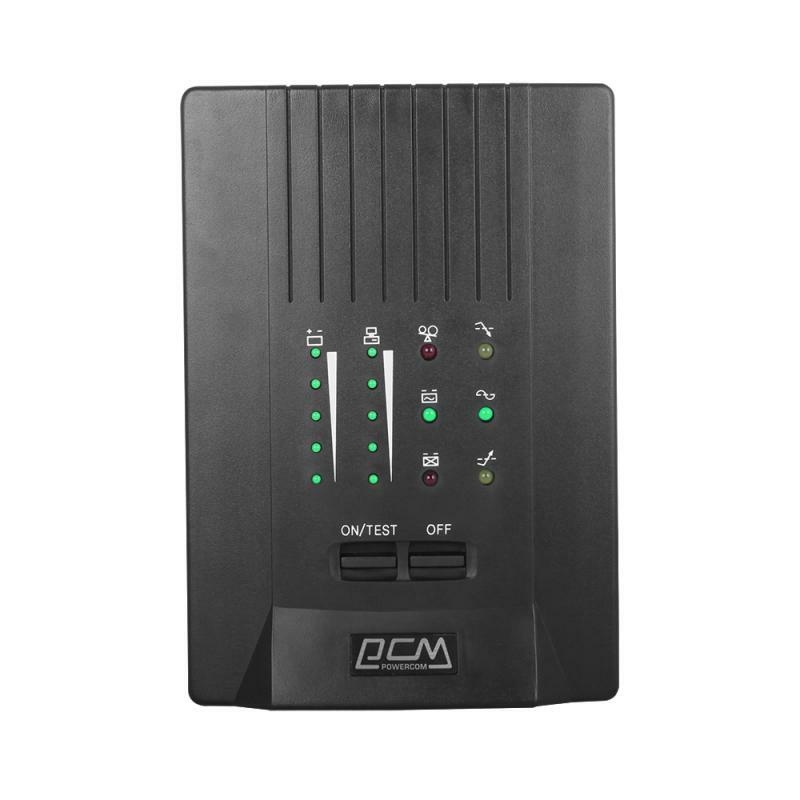 Powercom SPT-1000 / 1000VA / 800W Black