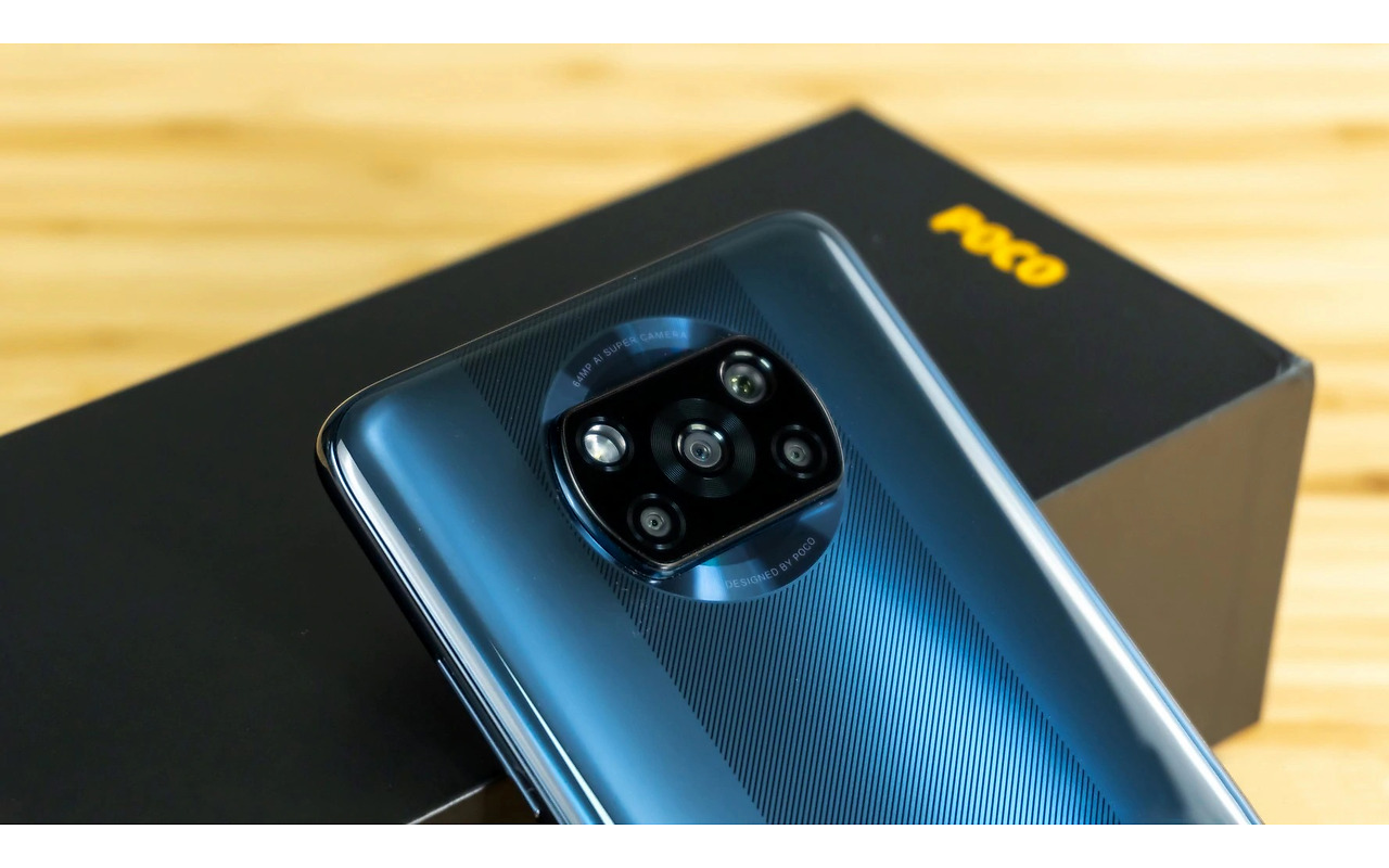 Xiaomi Poco X3 / 6.67" 1080x2400 120Hz / Snapdragon 732G / 6Gb / 128Gb / 5160mAh / Blue