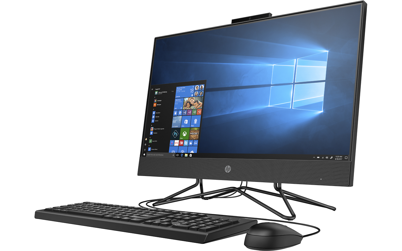 HP 205 G4 / 23.8 FullHD / Ryzen 3 3250U / 8GB DDR4 / 256Gb SSD / Radeon Graphics / FreeDOS / 1C7N9ES#ACB Black