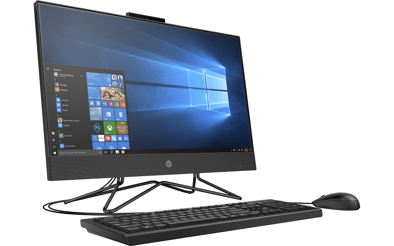 HP 205 G4 / 23.8 FullHD / Ryzen 3 3250U / 8GB DDR4 / 256Gb SSD / Radeon Graphics / FreeDOS / 1C7N9ES#ACB Black