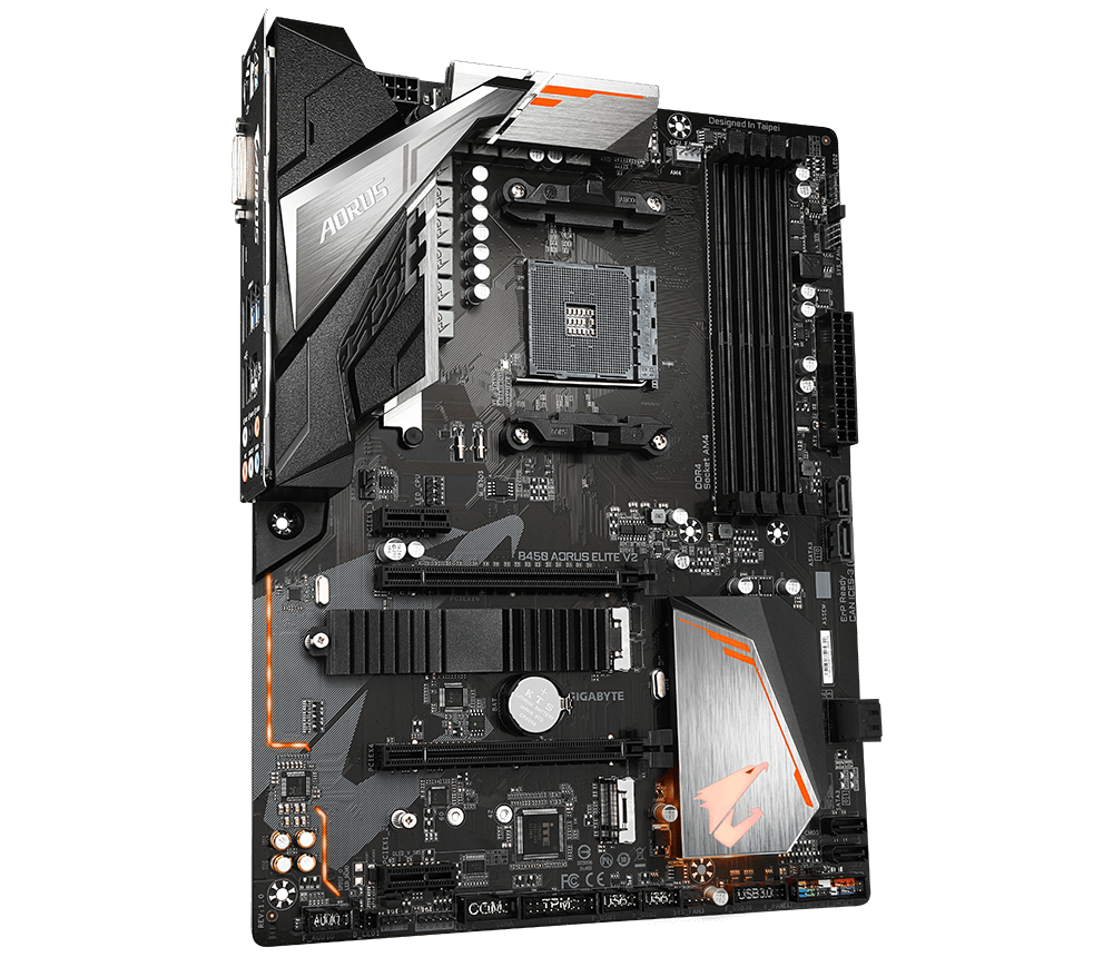 GIGABYTE B450 AORUS ELITE V2 ATX Socket AM4