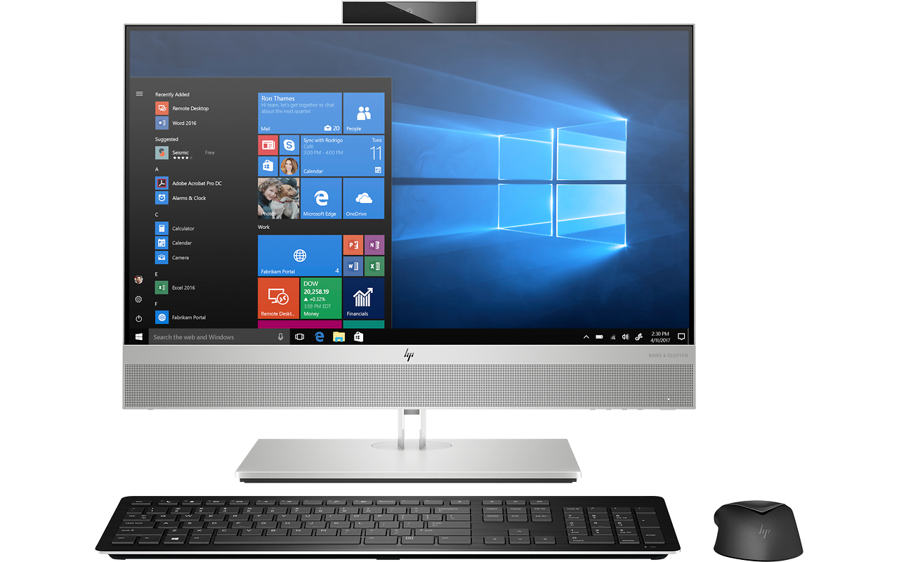 HP EliteOne 800 G6 / 27" QHD TOUCH / Intel Core i7-10700 / 16GB DDR4 / 512GB NVMe / Windows 10 PRO /