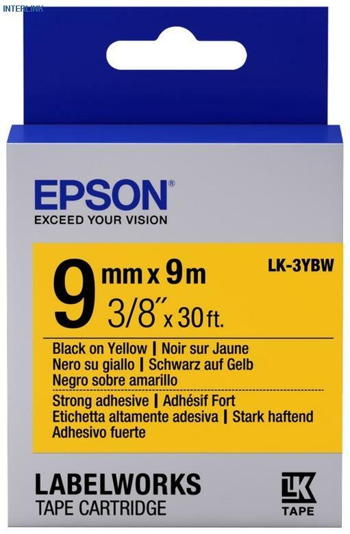 Epson C53S653005 / LK-3YBW / 9mm / 9m