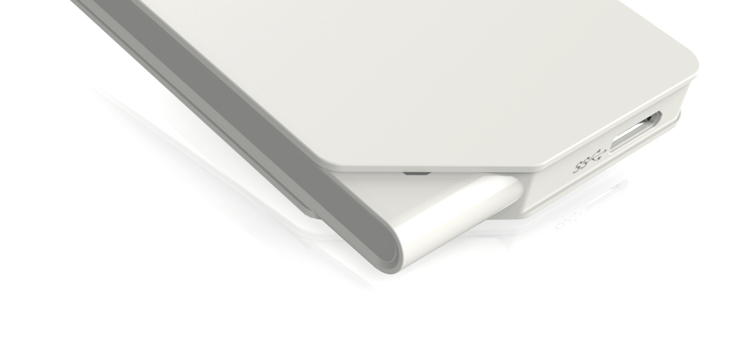 Silicon Power Stream S03 2.5" External HDD 2.0TB White