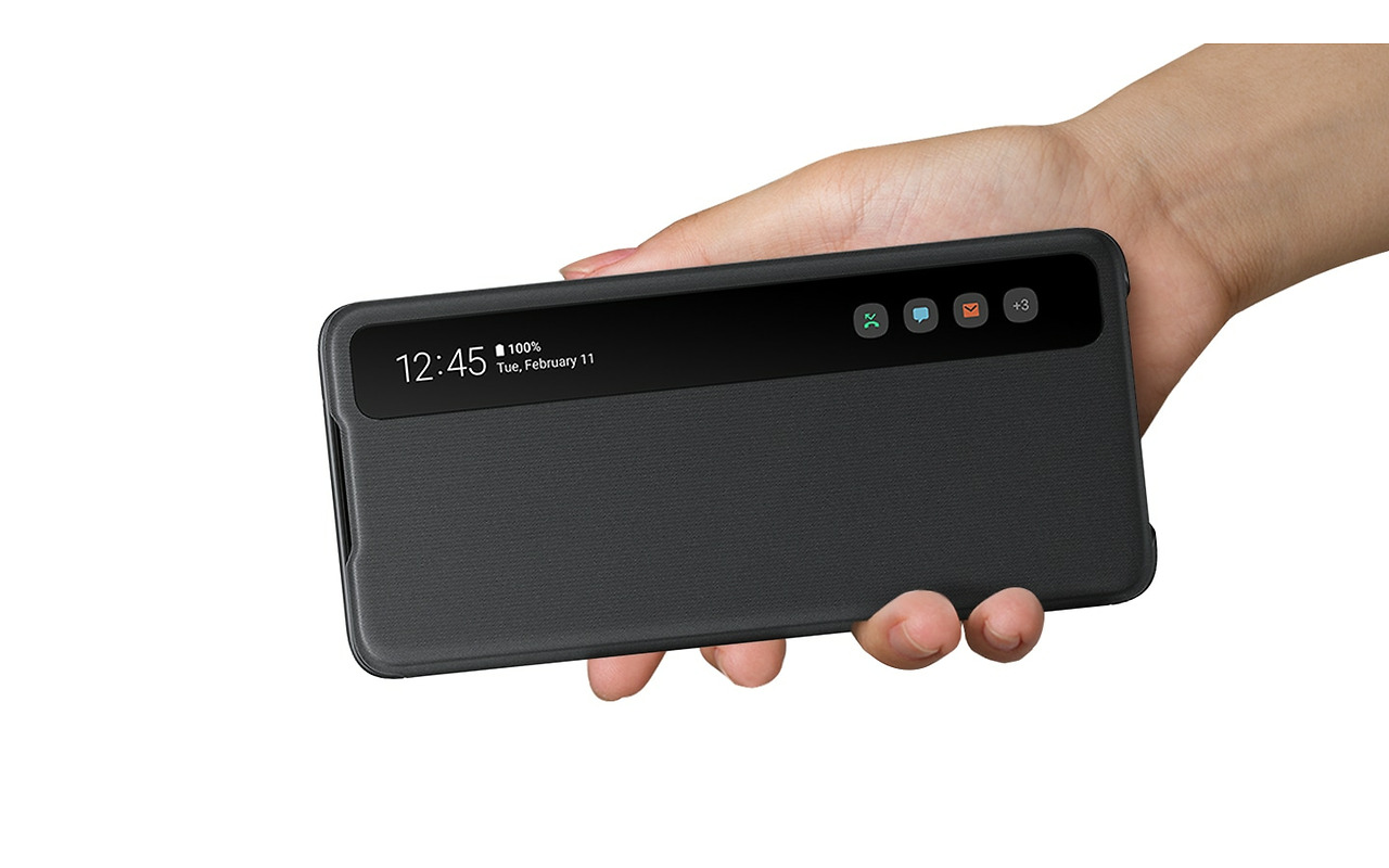 Samsung Smart Clear View Cover Galaxy S21 Black