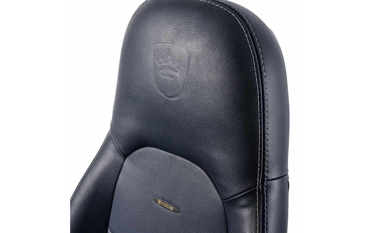 noblechairs Icon NBL-ICN-RL-MBG Midnight Blue Real Leather