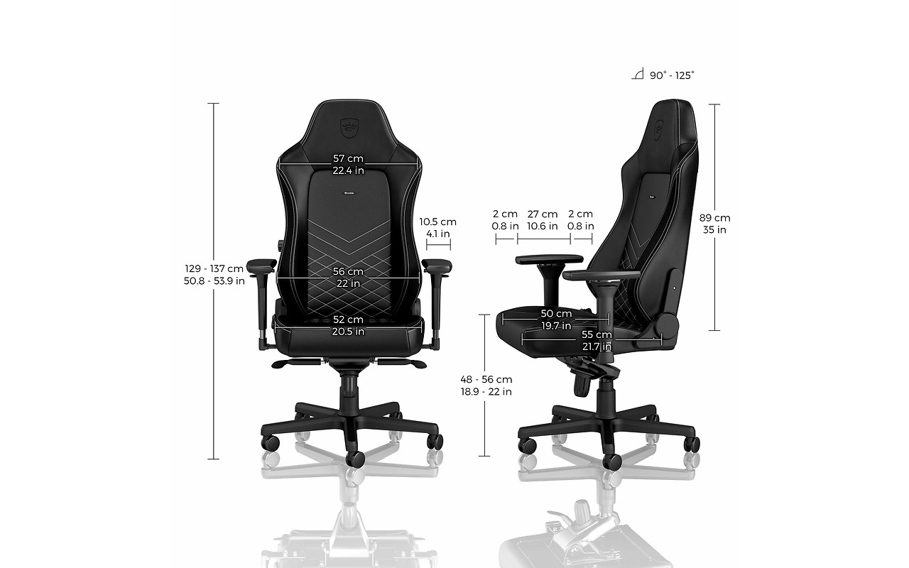noblechairs Hero NBL-HRO-PU-BPW