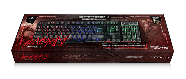 Qumo Unicorn K01 / Gaming Keyboard