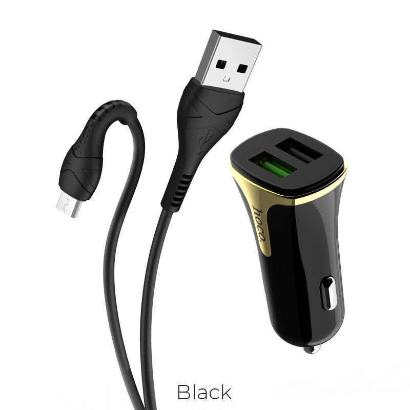 Hoco Z31 Universe double port QC3.0 MicroUSB