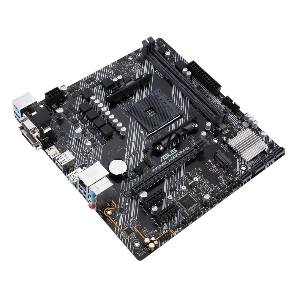 ASUS PRIME A520M-E mATX Socket AM4 Dual 2xDDR4-4600