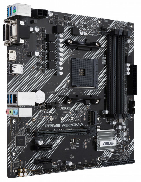 ASUS PRIME A520M-A mATX Socket AM4 Dual 4xDDR4-4800