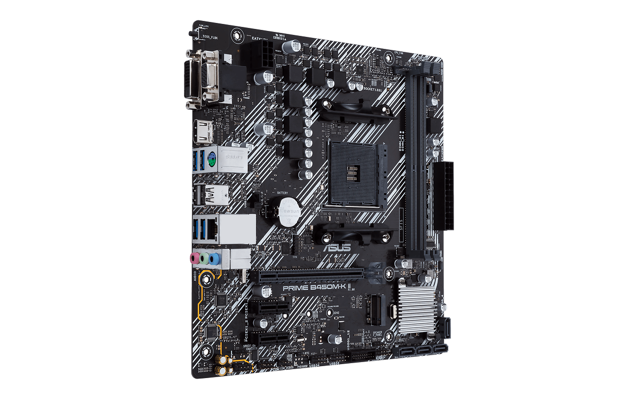 ASUS PRIME B450M-K II / mATX Socket AM4 Dual 2xDDR4-4400