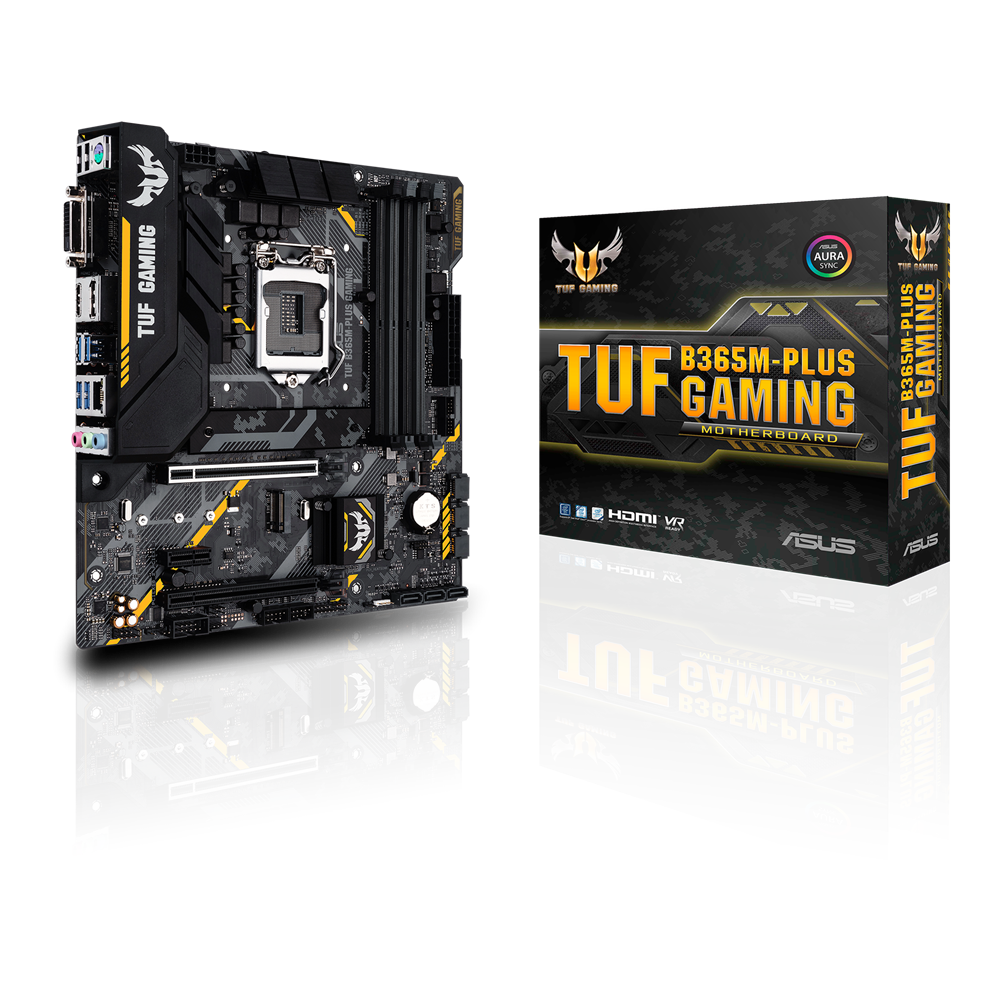 ASUS TUF B365M-PLUS GAMING ATX Socket 1151 Dual 4xDDR4-2666