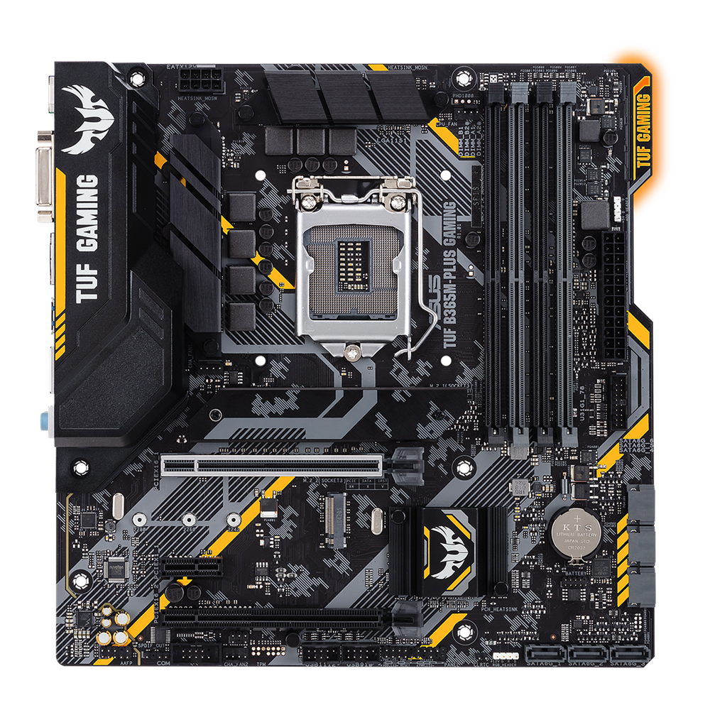 ASUS TUF B365M-PLUS GAMING ATX Socket 1151 Dual 4xDDR4-2666
