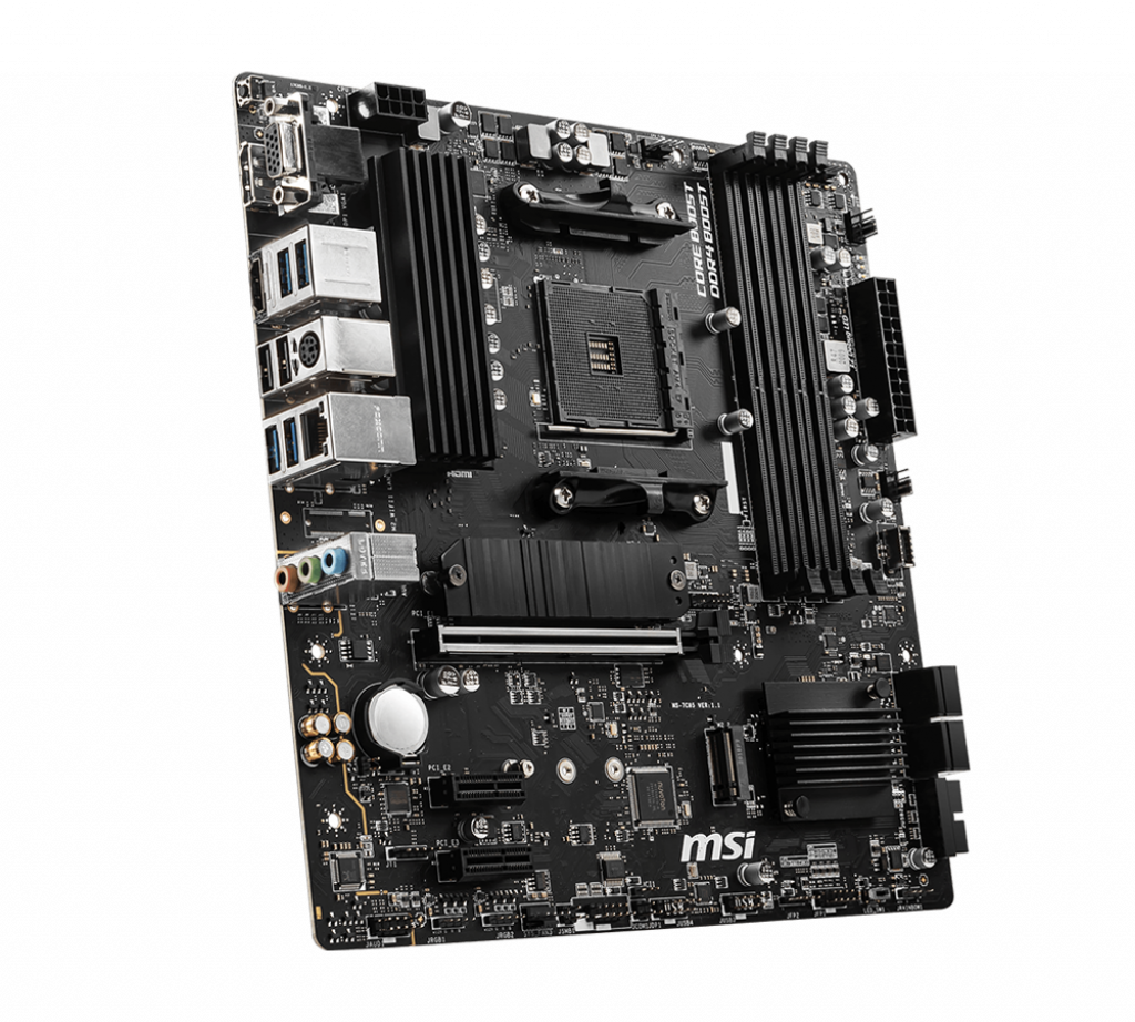 MSI B550M PRO-VDH mATX Socket AM4 Dual 4xDDR4-4400