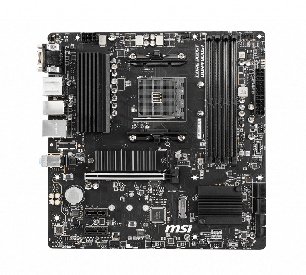 MSI B550M PRO-VDH mATX Socket AM4 Dual 4xDDR4-4400