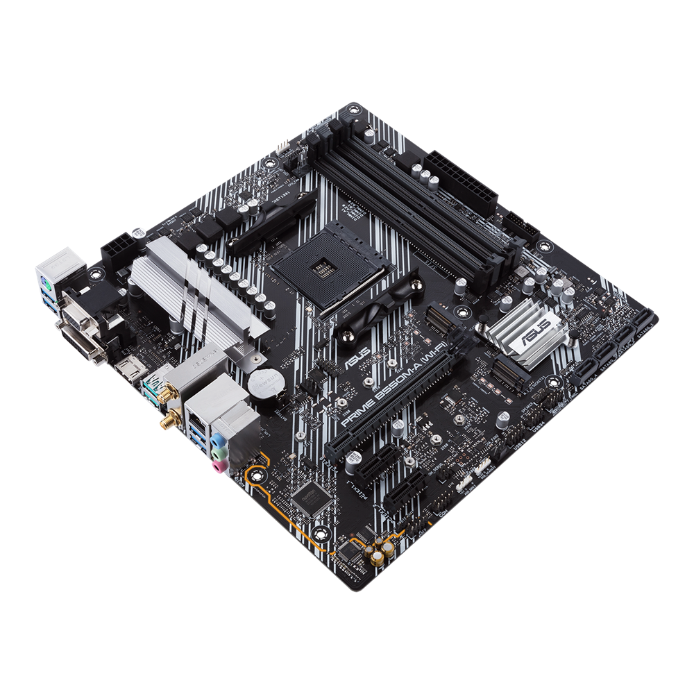 ASUS PRIME B550M-A Wi-Fi / mATX Socket AM4 Dual 4xDDR4-4600