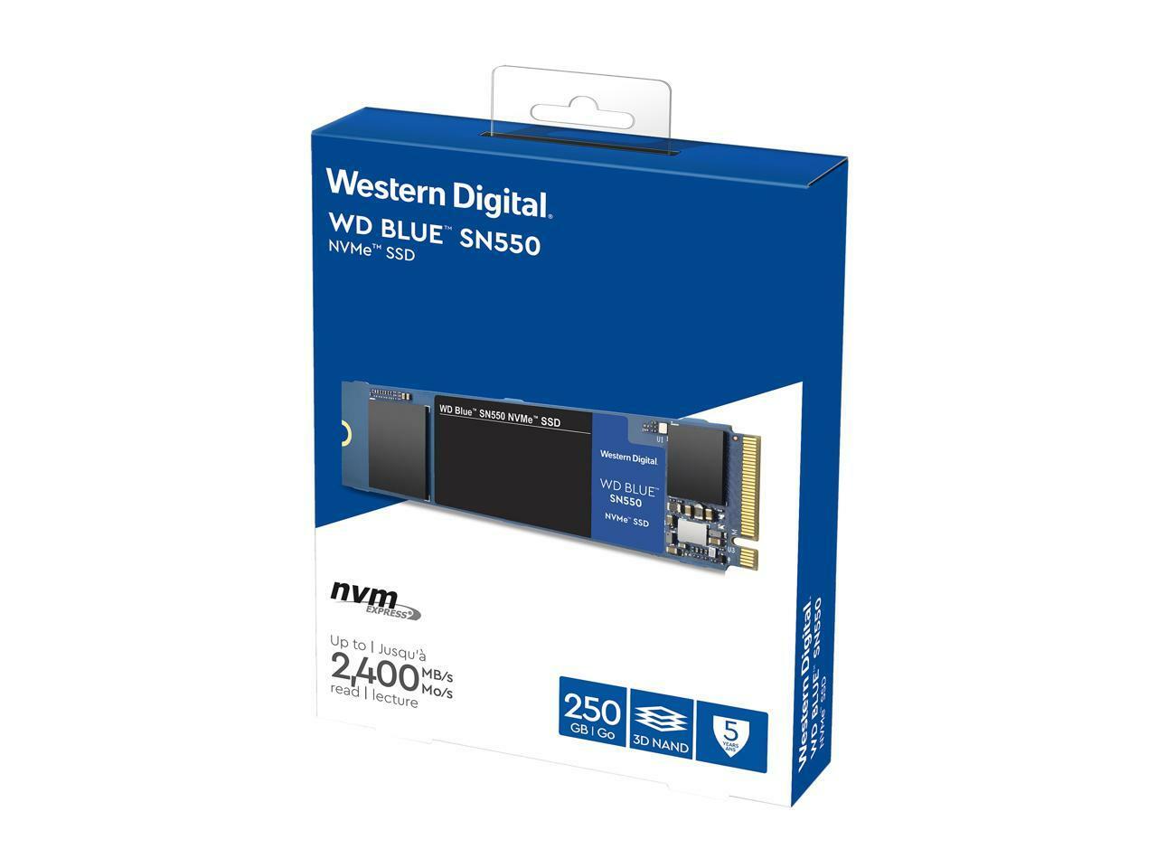 WesternDigital Blue SN550 / M.2 NVMe 250GB / WDS250G2B0C