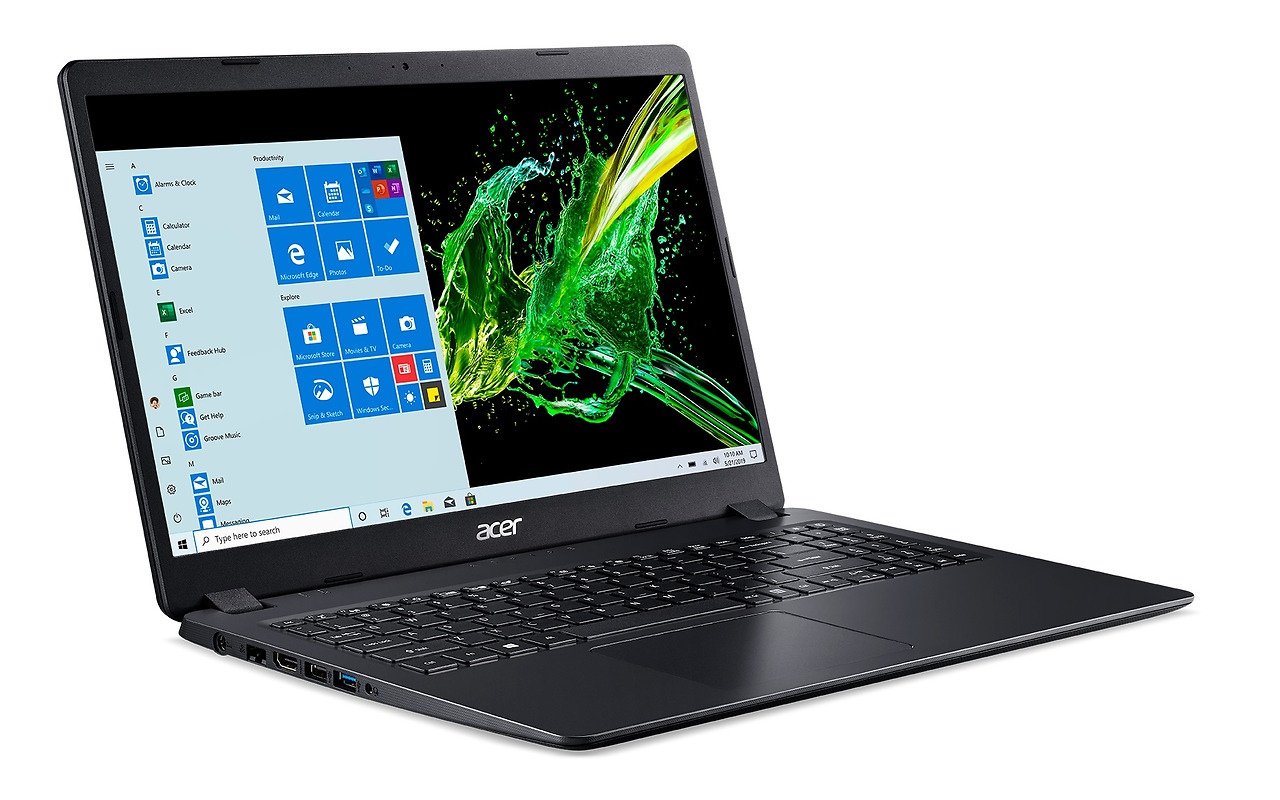 ACER Aspire A315-56-34F8 / 15.6" FullHD / Intel Core i3-1005G1 / 4GB DDR4 / 1.0TB HDD / Linux / NX.HS5EU.012 /