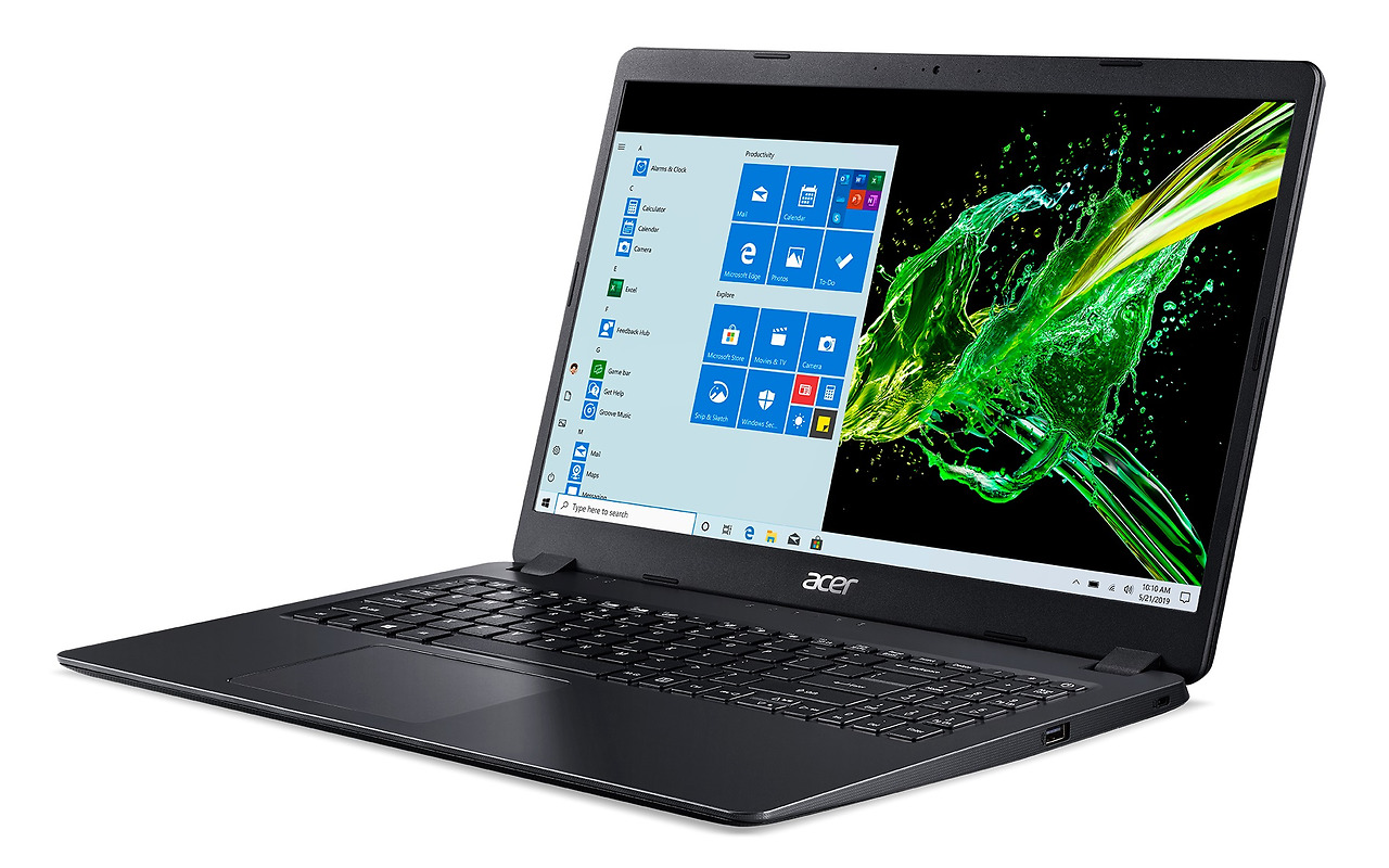 ACER Aspire A315-56-34F8 / 15.6" FullHD / Intel Core i3-1005G1 / 4GB DDR4 / 1.0TB HDD / Linux / NX.HS5EU.012 /