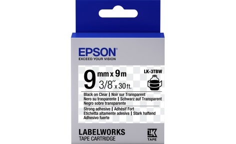 Epson C53S653006 / LK-3TBW 9mm / 9m