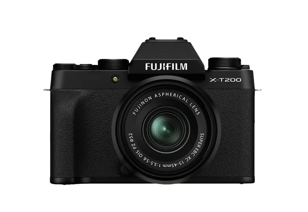 Fujifilm X-T200 + XC 15-45mm F3.5-5.6 OIS PZ Kit Black