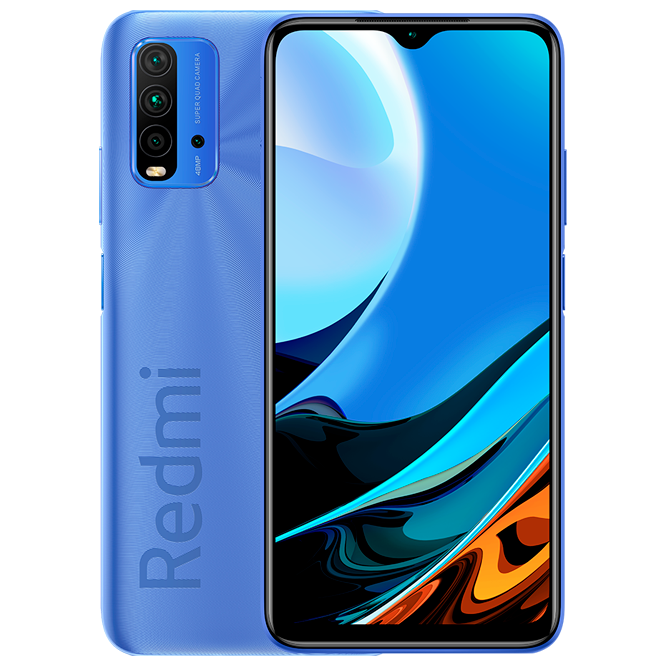 Xiaomi RedMi 9T / 6.53" 1080x2340 IPS / Snapdragon 662 / 4GB / 64GB / 6000mAh / Blue