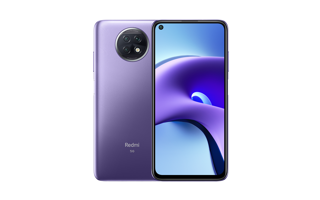 Xiaomi RedMi Note 9T / 6.53" 1080x2340 IPS / MediaTek 800U / 4GB / 128GB / 5000mAh / Purple