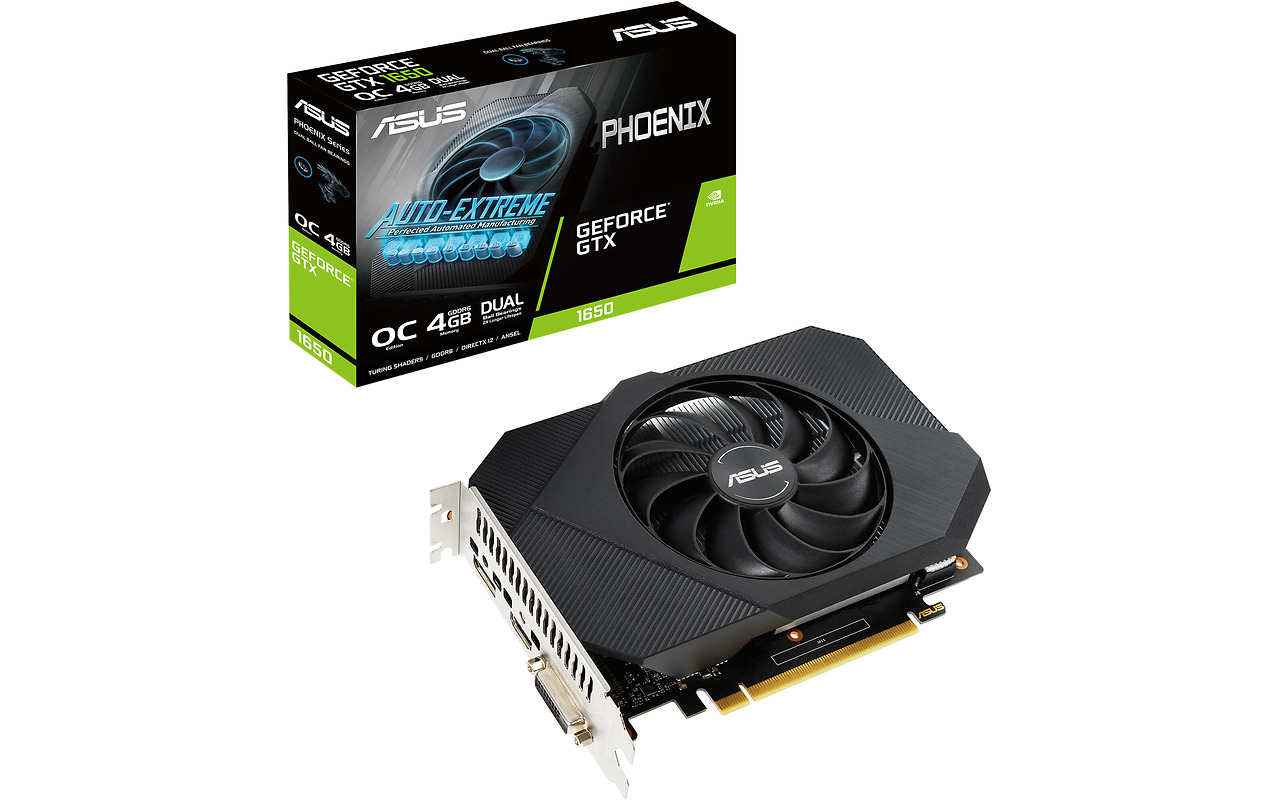 ASUS GeForce GTX1650 4GB GDDR6 128bit / PH-GTX1650-O4GD6