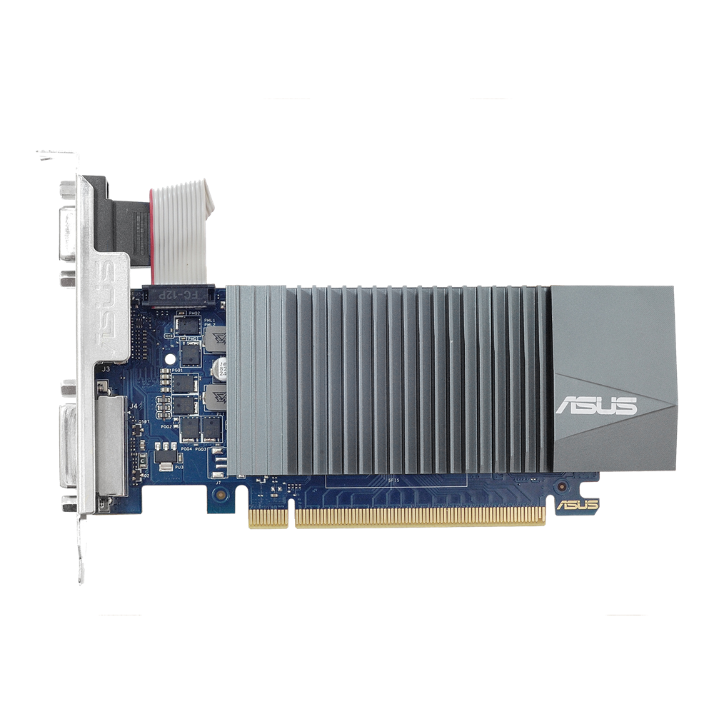 ASUS GeForce GT 710 GDDR5 2GB 64Bit Silent Low Profile / GT710-SL-2GD5 /