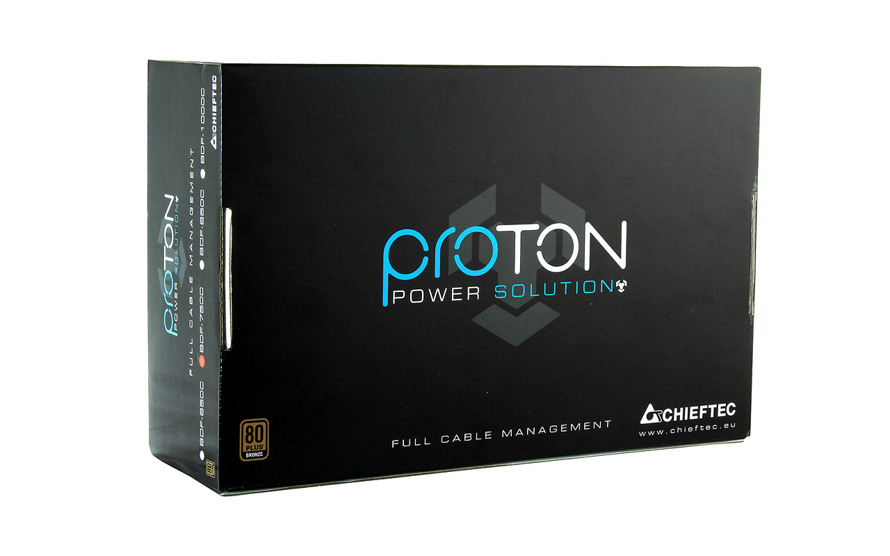 Chieftec PROTON BDF-75OC / 750W 80 PLUS Bronze Active PFC