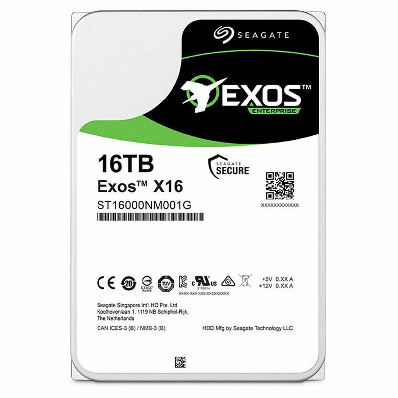 Seagate Server Exos X16 Enterprise ST16000NM001G / 3.5" HDD 16.0TB