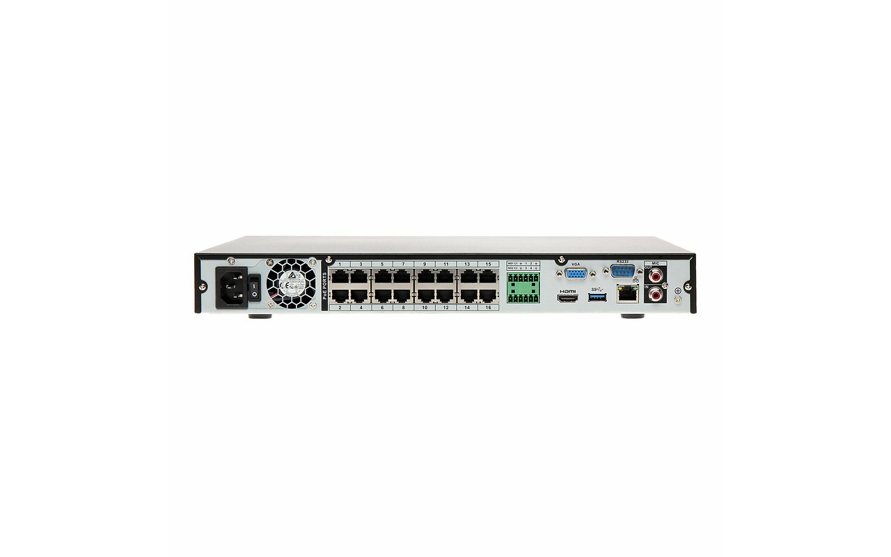 Dahua DHI-NVR4216-16P-4KS2 / 16-ch 2x SATA 16x PoE