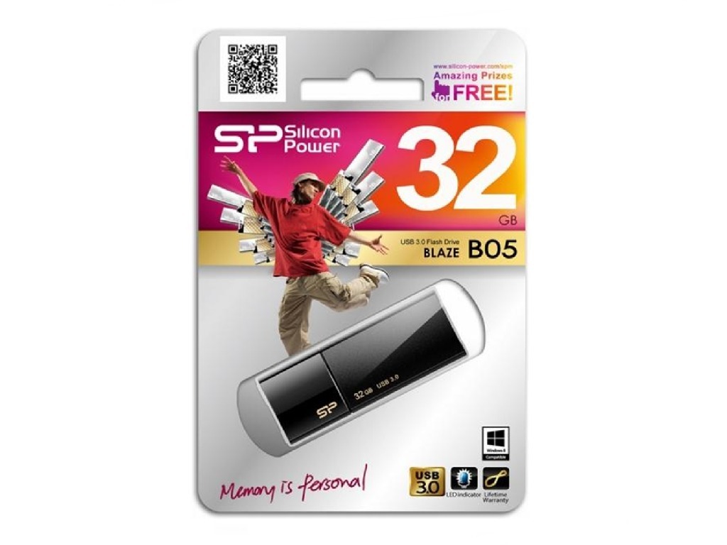 Silicon Power Blaze B05 32GB Black