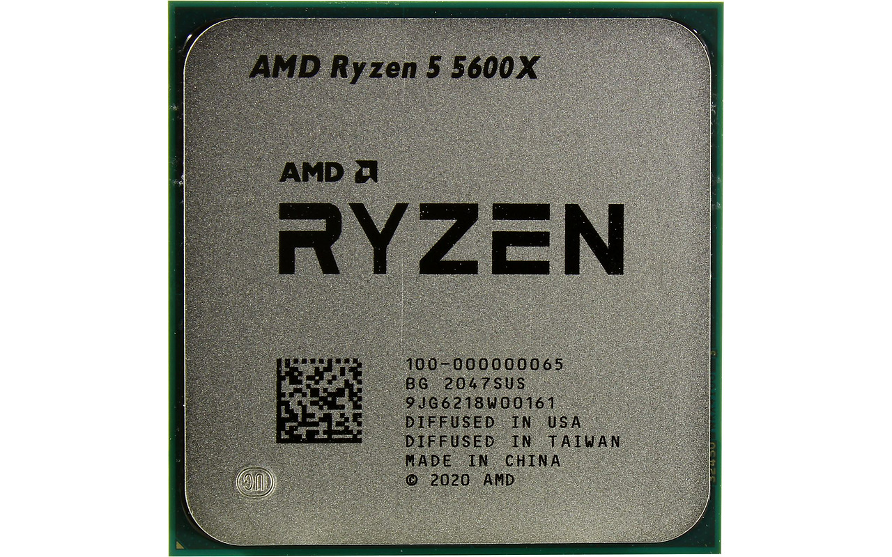 AMD Ryzen 5 5600X / AM4 65W Unlocked NO GPU NO cooler