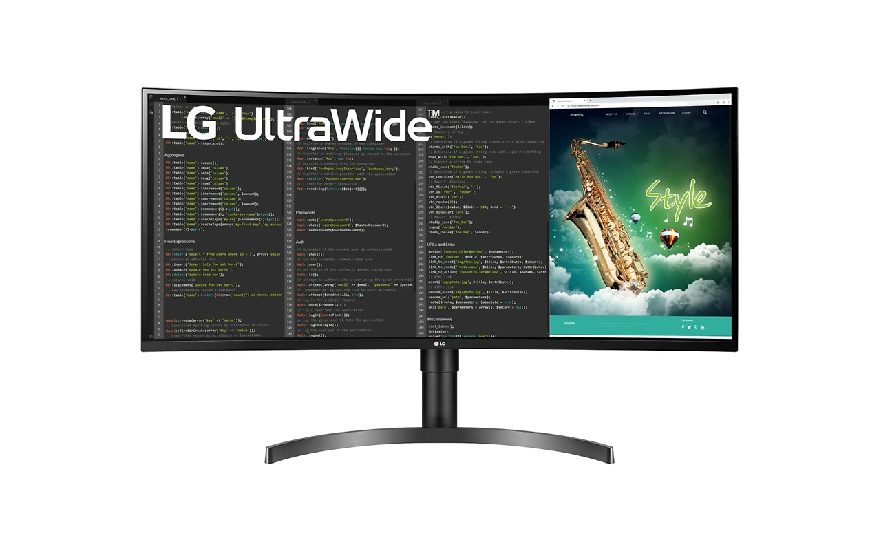 LG 35WN75C-B / 35" Curved-VA 3440x1440 FreeSync