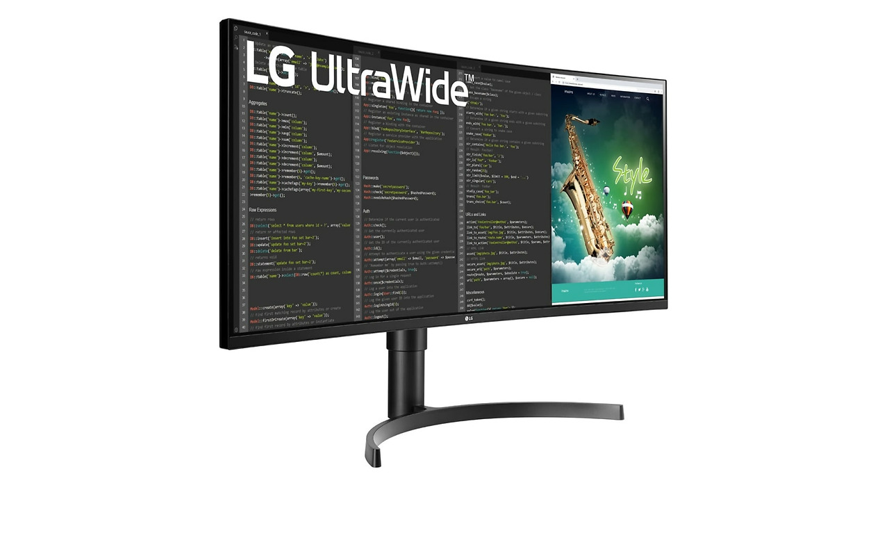 LG 35WN75C-B / 35" Curved-VA 3440x1440 FreeSync