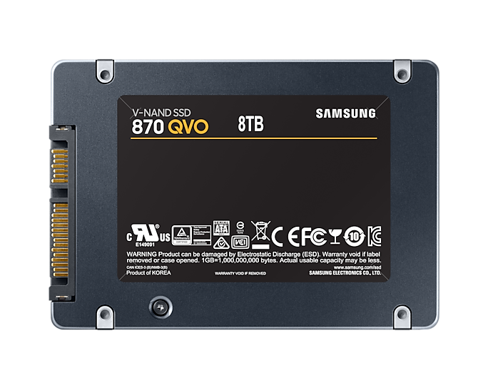 Samsung 870 QVO 8TB / MZ-77Q8T0BW
