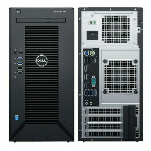 DELL PowerEdge T30 / Tower / Xeon E3-1225 / 8GB UDIMM DDR4 / 1.0TB SATA / Single PSU 290W /