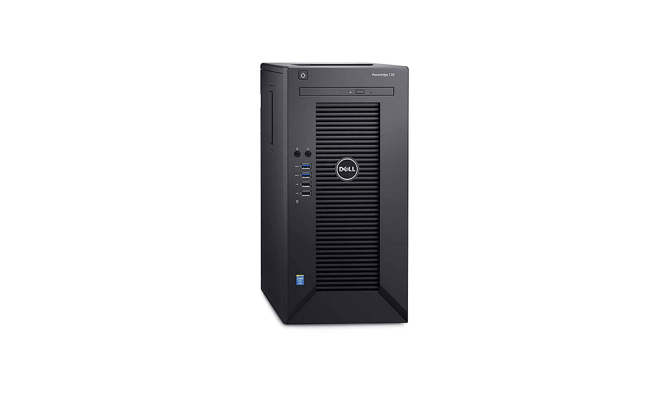 DELL PowerEdge T30 / Tower / Xeon E3-1225 / 8GB UDIMM DDR4 / 1.0TB SATA / Single PSU 290W /